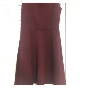 Size Small Burgendy skater dress.